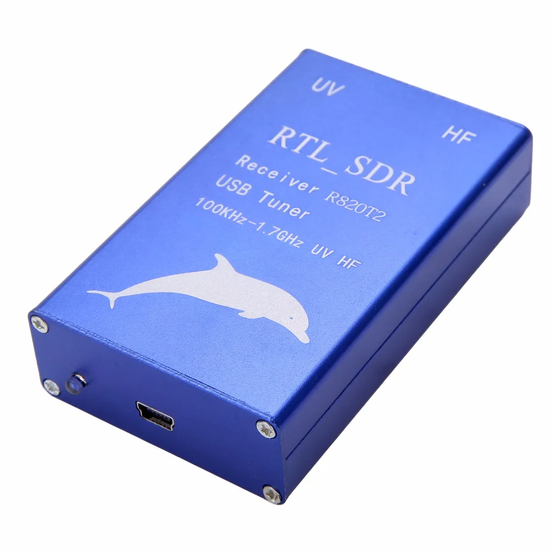 

New USB Tuner Receiver RTL2832U+R820T2 100KHz-1.7GHz UHF VHF HF RTL.SDR Tuner Receiver Radio