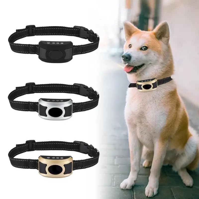 New Dog Anti Barking Collar Waterproof USB Charging Digital LCD Display