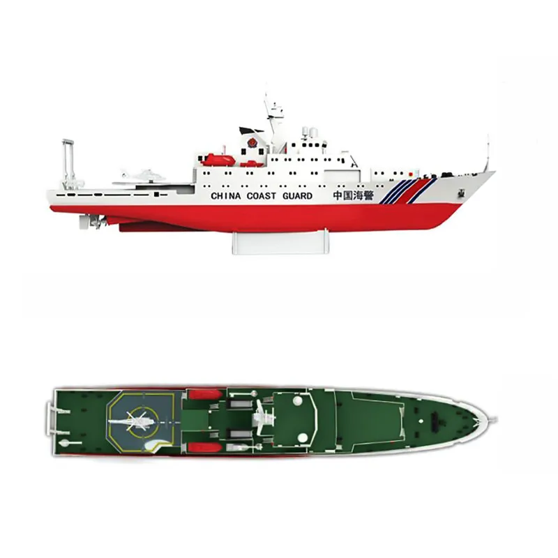 1/250 39 см 2 4G Китайский Морской патруль 3383 радиоуправляемая лодка 25 км/ч двойной