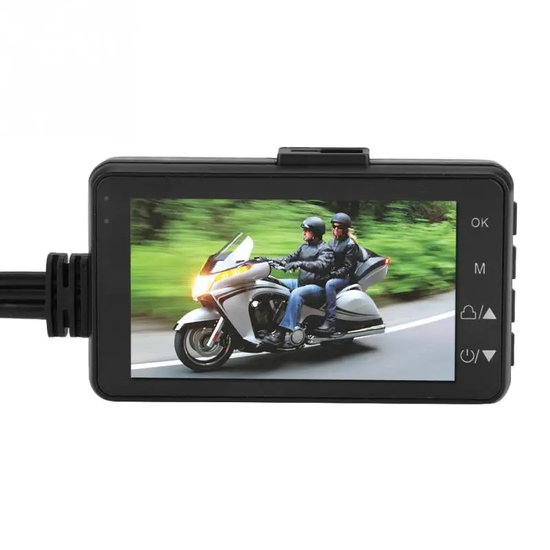 Видеорегистратор для мотоцикла 1080 P, HD DVR, камера 120 градусов, видеорегистратор для мотоцикла, видеорегистратор для мотоцикла, видеорегистратор с двумя объективами, камера s Dash