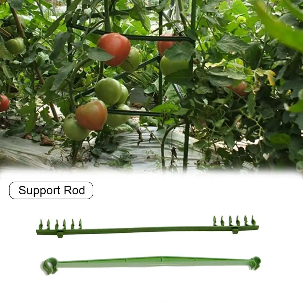 

Expandable Trellis Connectors Connecting Rod Stand Gardening Bag Plastic Tube Cucumber Tomato Climbing Vine Support Rod Pillar