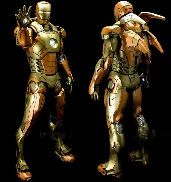 

Avengers 2 Iron Man Gold MK21 model 18 inch movable DOLL Action Collectible Statue Toy Figure
