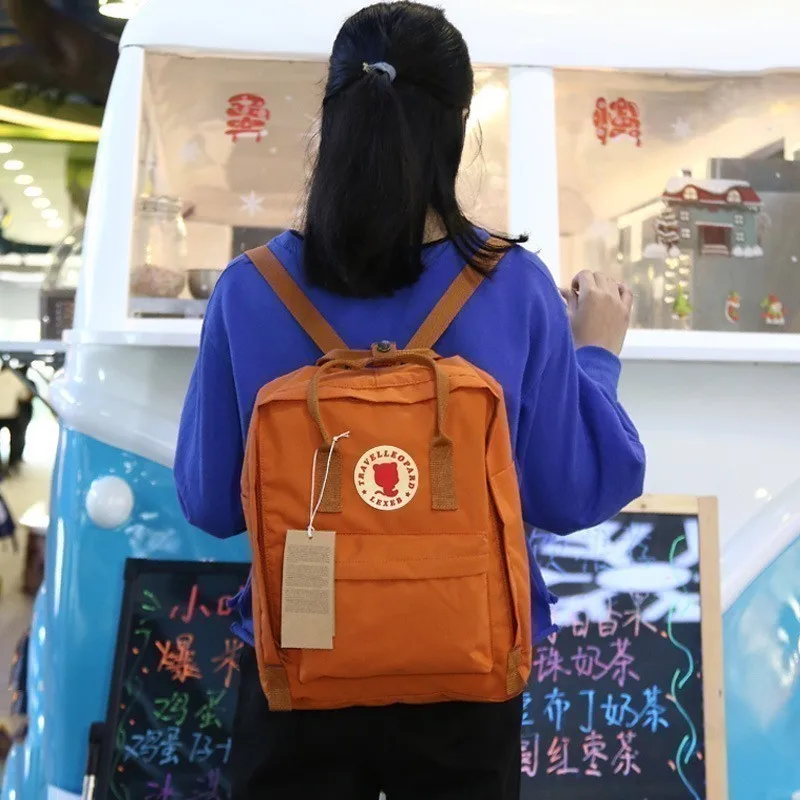 Original Kanken mochila Kanken clásico Mini Mochilas Kanken bolsa de la escuela 2018 16l con Fox logotipo mochila de los hombres y las mujeres niñas chico Original Kanken mochila Kanken clásico Mini Mochilas Kanken bolsa de la escuela 2018 16l con Fox logotipo mochila de los hombres y las mujeres niñas chico