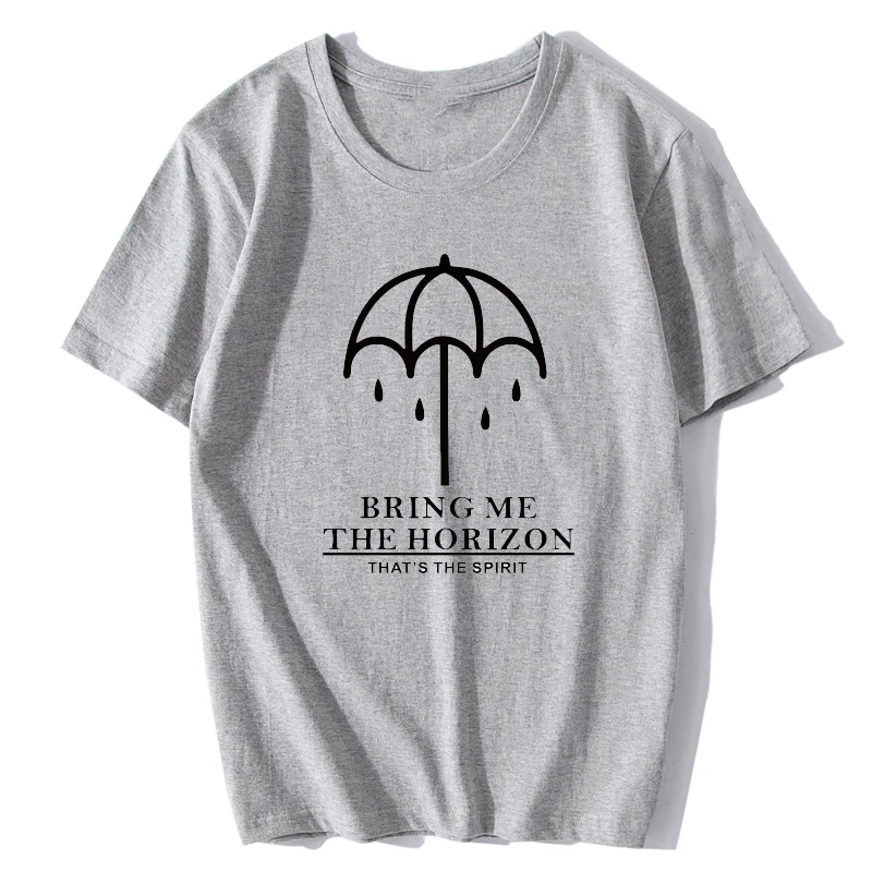Bring Me The Horizon Can You Feel My Heart мужские футболки с цифровым принтом, чёсаный хлопок, футболки, Homme, индивидуальные Harajuku