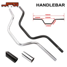 Мотоцикл 22 мм 7/" Ретро Руль Ручка Рукоятка для Harley HONDA YAMAHA Sportster Кафе Racer XL 883 1200 уличный велосипед