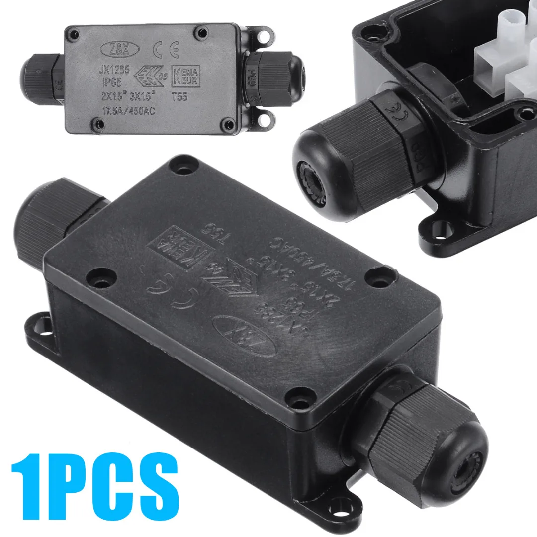 

Mayitr Waterproof Plastic Junction Box Underground Cable Line Protector Junction Case Connector