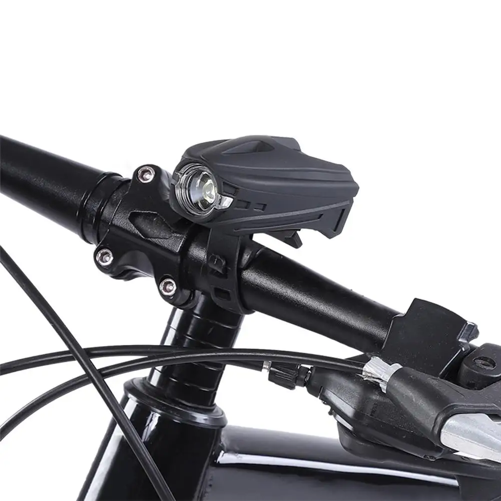 Cheap Waterproof LED Bike Front Light 350LM Touchable Switch Bicycle Headlight Bicycle Handlebar Lamp with Mount Bicycle Accessories 5