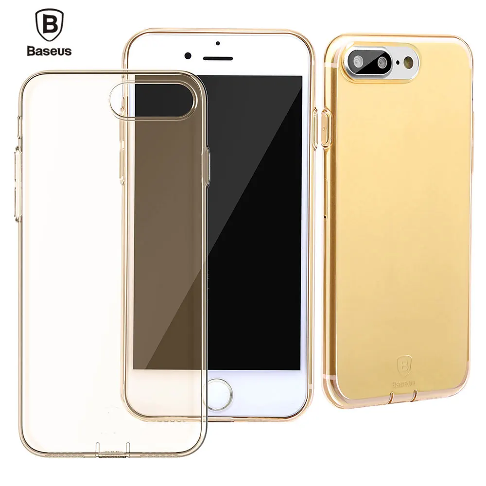 

Baseus 5.5 inch Ultra Thin Transparent Soft Protective Dustproof Mobile Phone Back Case Cover for iPhone 7 Plus
