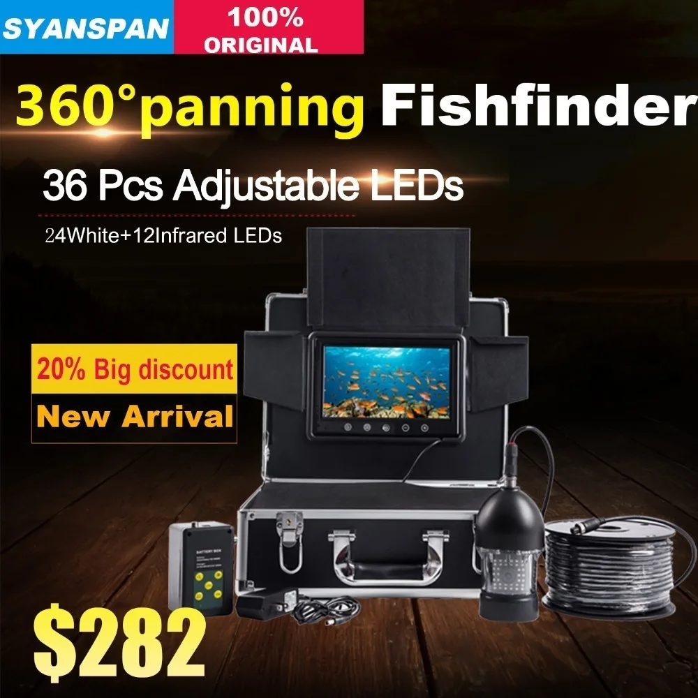 SYANSPAN للماء DVR صياد السمك 9 \
