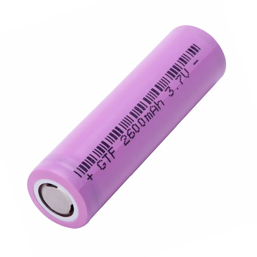 18650 Сотовый 3 7 V 2600mAh литий ионная аккумуляторная батарея для Samsung 26F ICR18650 батареи T6