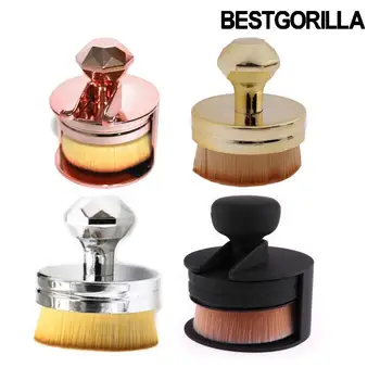 

Hot Sale Stamps Makeup Brushes soft base Foundation brush round Portable Make Up Brush Pro Contour Kabuki Brush for Makeup