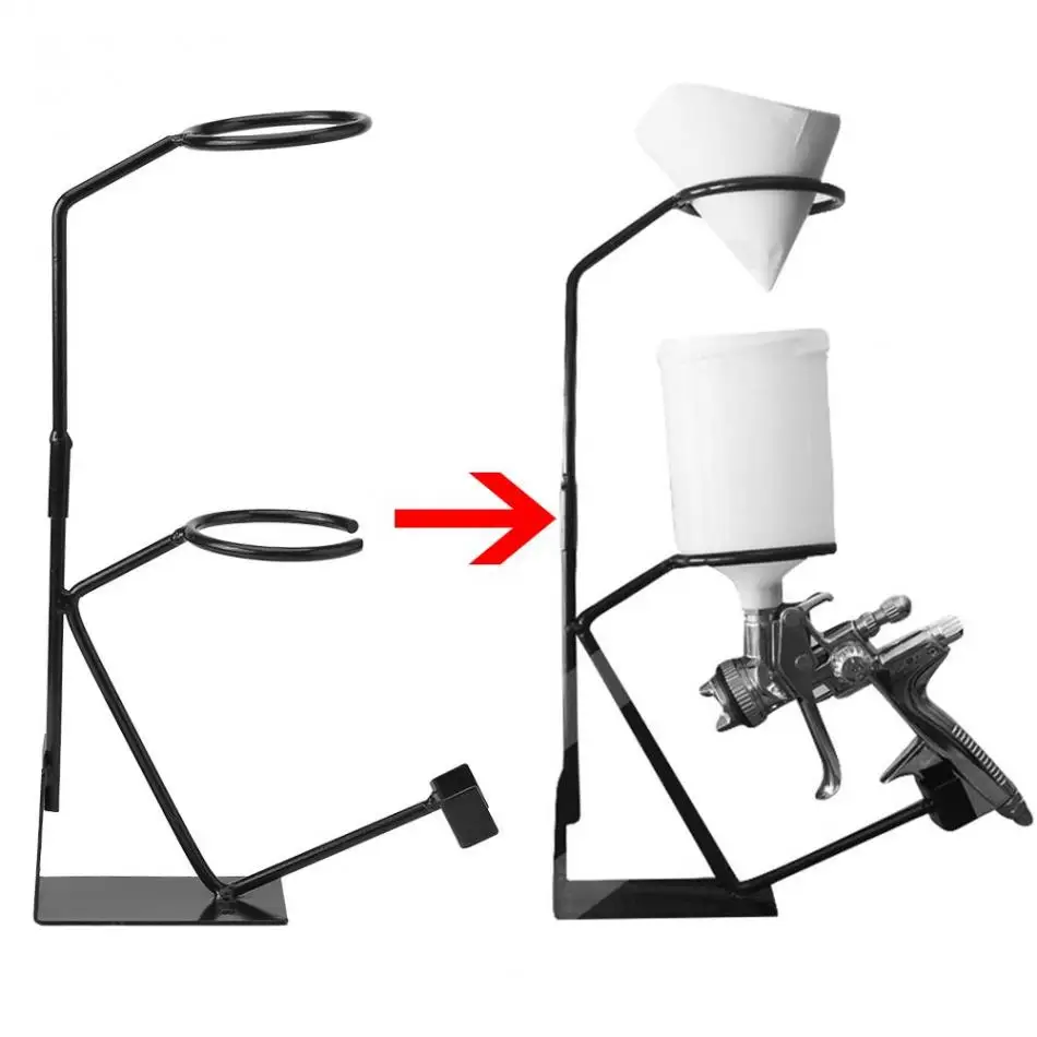 Spray Gun Bracket Gravity Feed Paint Spray Gun Holder Sprayer Stand