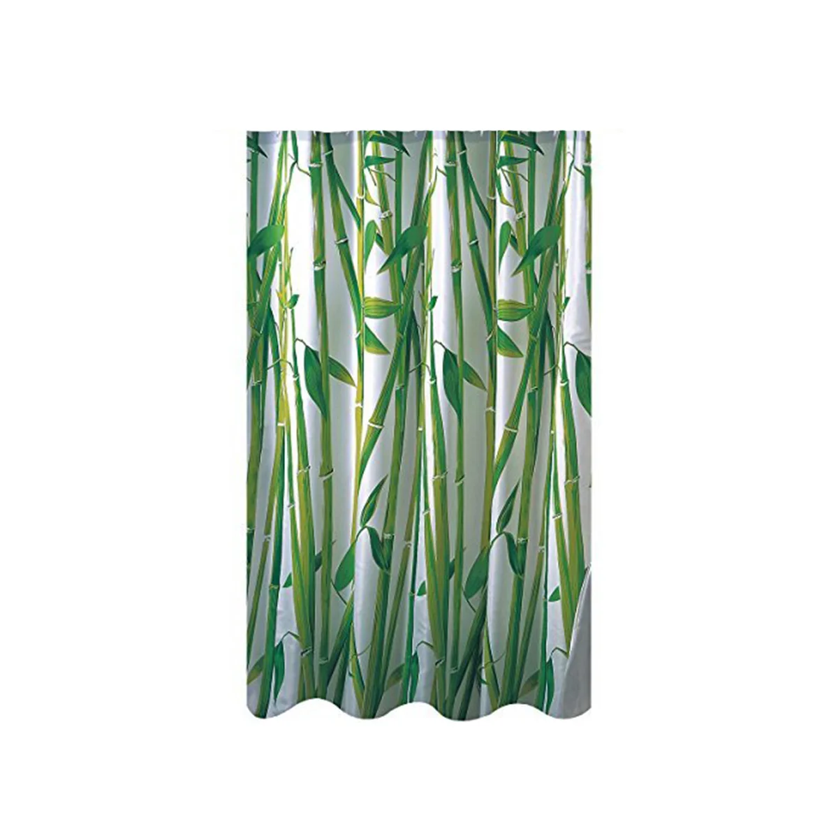 Mildew Resistant Waterproof Shower Curtain Bathroom Drape Bamboo