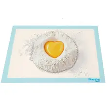 Bluedrop силиконовые формы для выпечки антипригарный коврик для мучных изделий приготовление пищи лист лайнер печь еда пекарня, выпечка листы для духовки 30x45 см