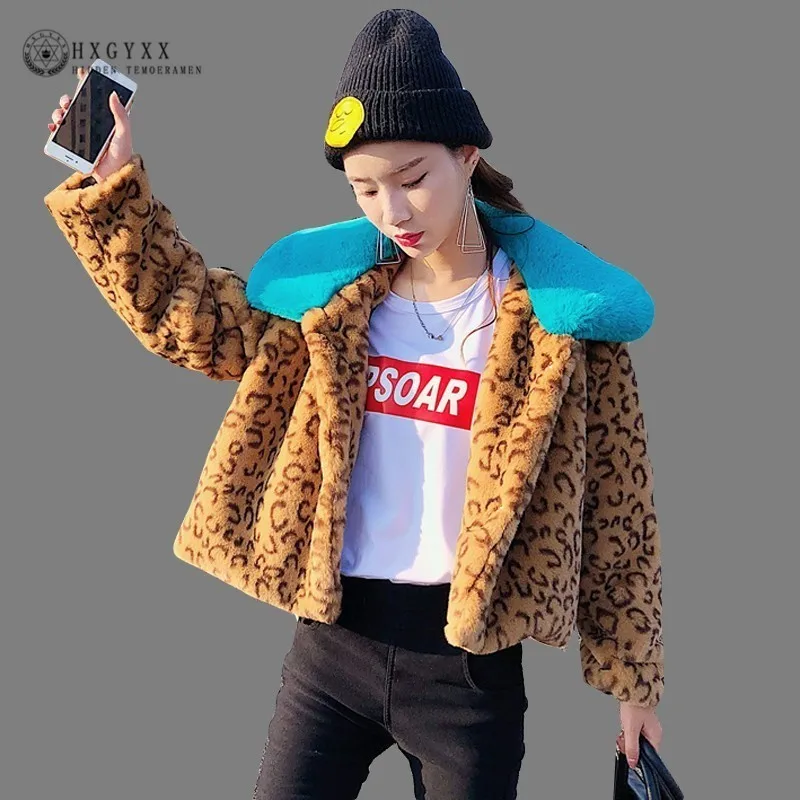 short leopard print jacket