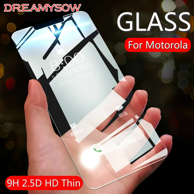 

For Motorola MOTO G7 Power / Plus / Play Tempered Glass For MOTO P30 Note G6 Plus Z3 Play G3 G4 Screen Protector Slim Film Cover