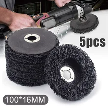 Black 5pcs/Lot Poly Strip Disc Wheel Paint Rust Fast Removal Clean Grinding Abrasive Tools For Angle Grinder 10*1.6cm New Black 5pcs/Lot Poly Strip Disc Wheel Paint Rust Fast Removal Clean Grinding Abrasive Tools For Angle Grinder 10*1.6cm New