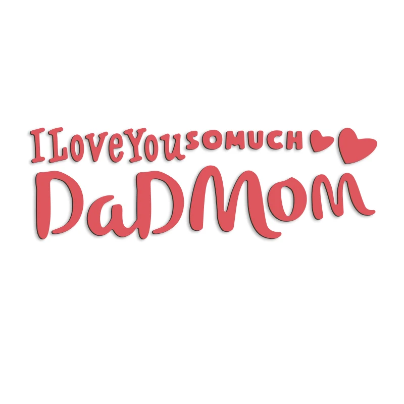 

Father's Mother's Day Die Cuts for Card Making Metal Cutting Dies New 2019 Scrapbooking Album Decoration Embossing Craft Dies