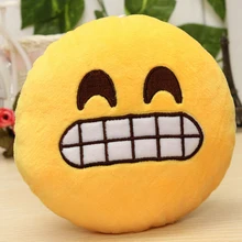 Милые мягкие смайлики Emoji подушки детские забавные Подушка с