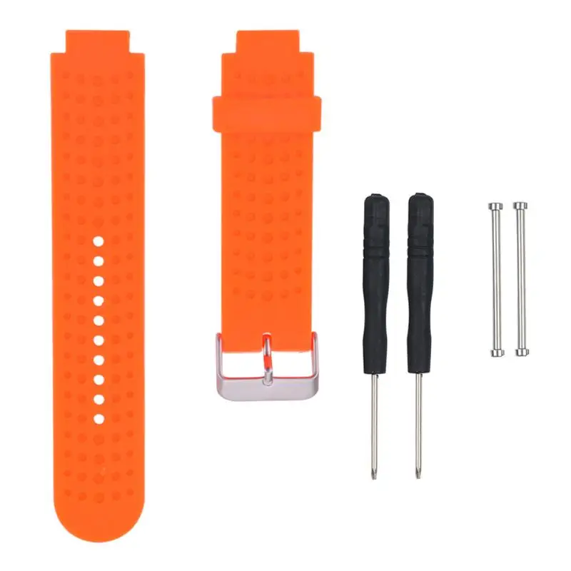 Силиконовый сменный ремешок ALLOYSEED для смарт часов Garmin Forerunner 230/235/630/220/620/735 GPS