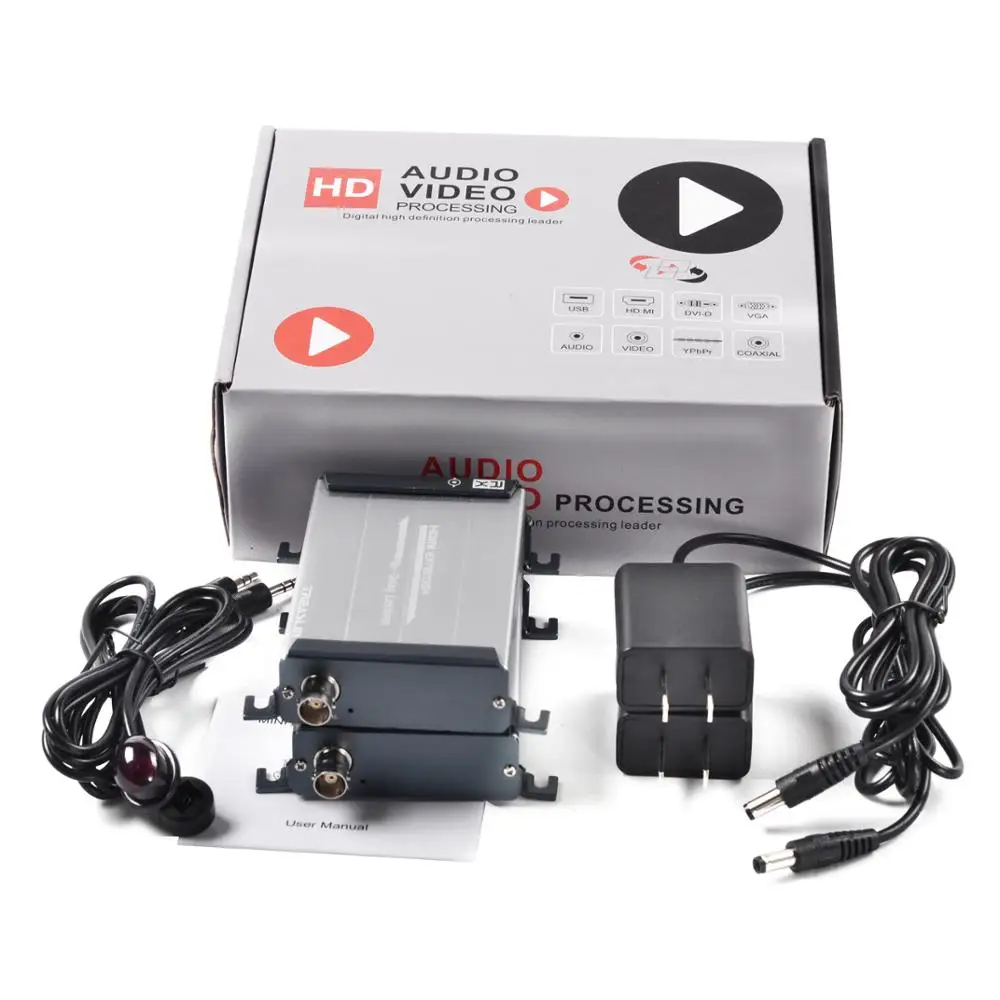 TreasLin 1080 P 60 Гц HDMI коаксиальный Extender по Rg59 Rg6 Rg7 до 300 м для STB ТВ коробка DVD Поддержка