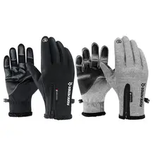 Для мужчин женские лыжные перчатки флис Сенсорный экран с подогревом Eldiven сноуборд снегоход Водонепроницаемый Esqui на открытом воздухе зима теплая перчатка с подогревом