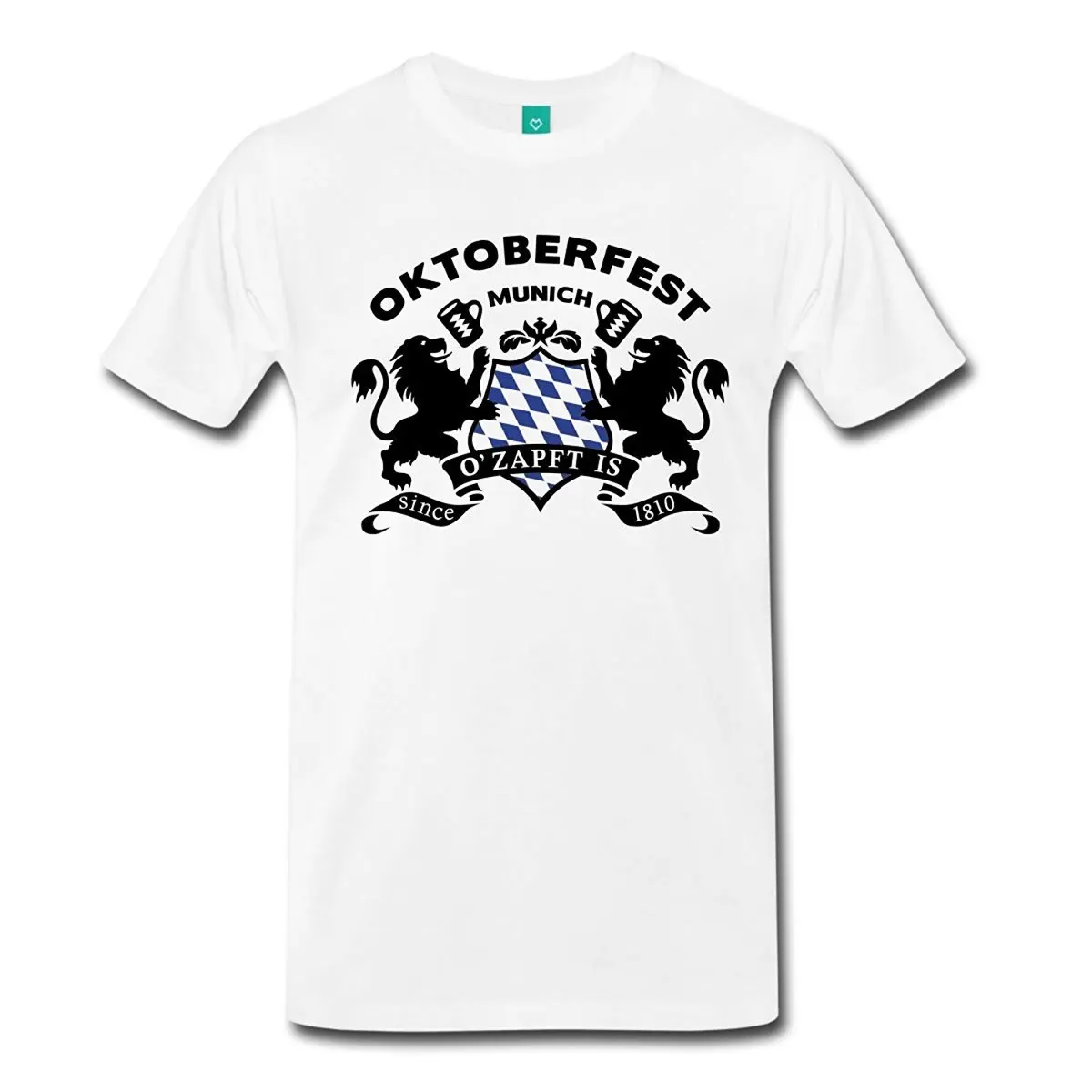 

Oktoberfest Germany Bavaria Men's Premium T-Shirt T-Shirts 2017 Brand Clothes Slim Fit Printing T Shirt Summer Style Funny