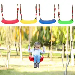 Детские садовое дерево веревка для качелей сиденье литой для детей пластиковые скрученный ремень сиденья игрушки Висячие детский сад