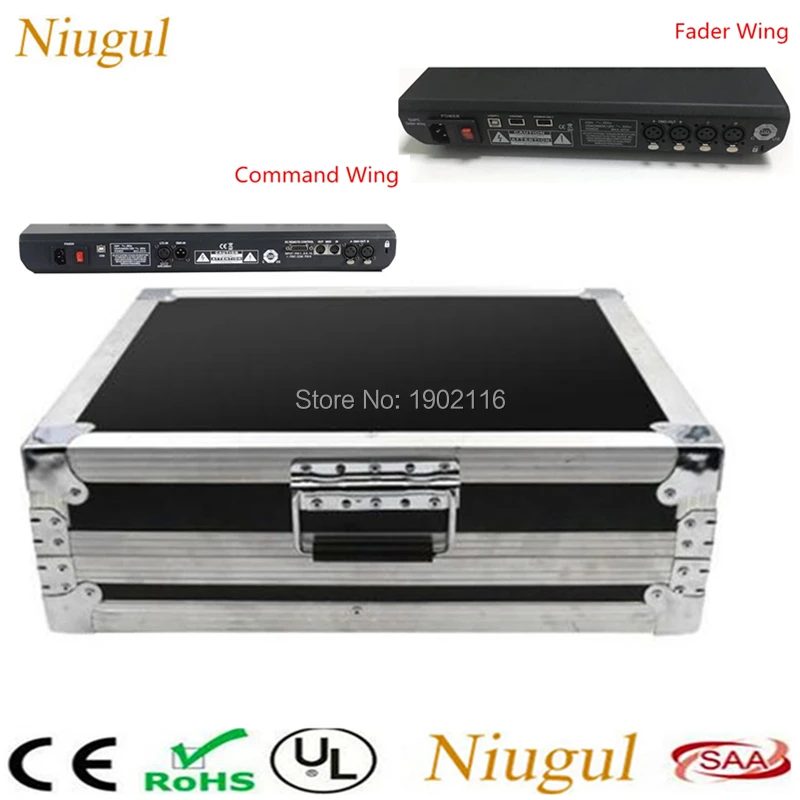 

M-A Command Wing/M-A Fader Wing Pusher Wing Lighting Console Stage Effect Light Equipment Controller With Flight Case