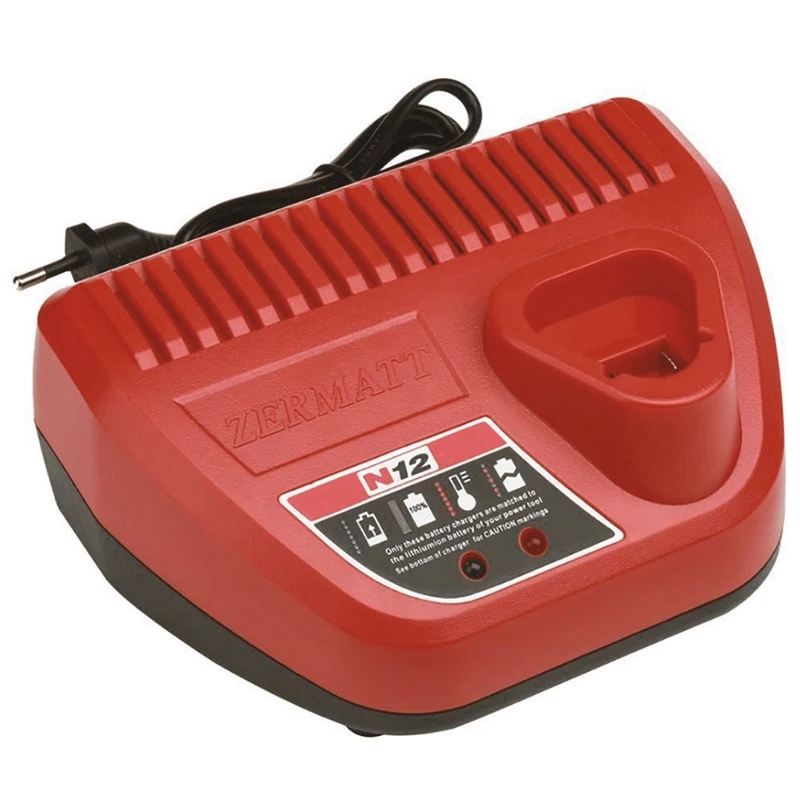 Горячая TTKK ЕС вилка Ac220 240V литий ионное зарядное устройство для Milwaukee M12 N12 вход