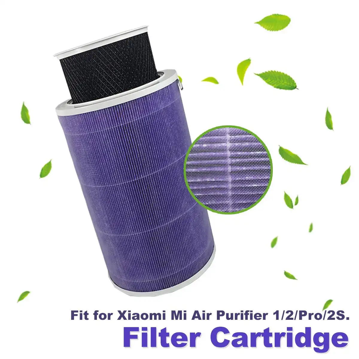 

Purple Filter Cartridge Anti-microbial Replacement For Xiaomi Mi Smart Air Purifier 1/2/Pro Air Purifier Parts Accessories