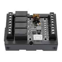 PLC Industrial Control Board FX1N-10MR Programmable Relay Delay Module with Shell new original programmable controller module xc e16yr plc digital i o module do 16 relay