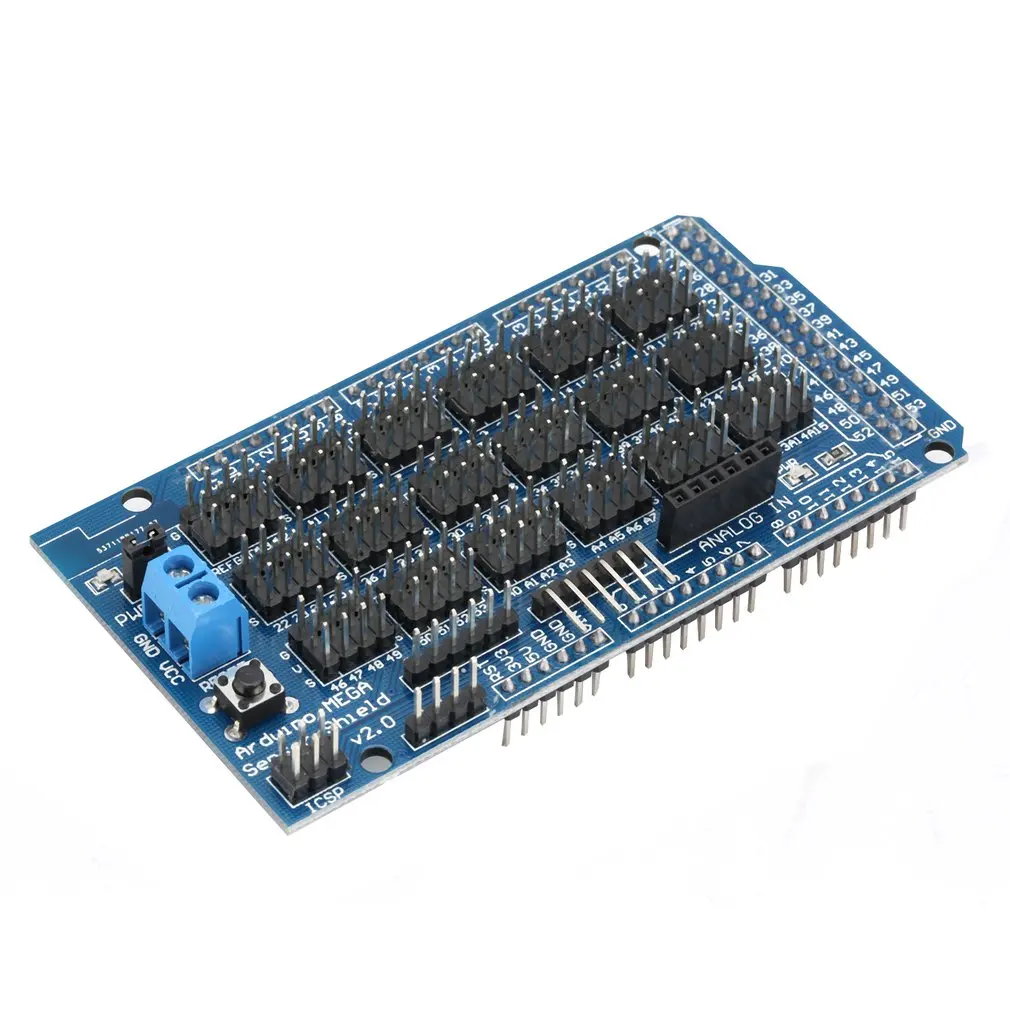 

MEGA Sensor Module Shield V1.0 For Arduino Sensor Expansion Board Interface Dedicated Extansion Blocks Electronic DIY Tool