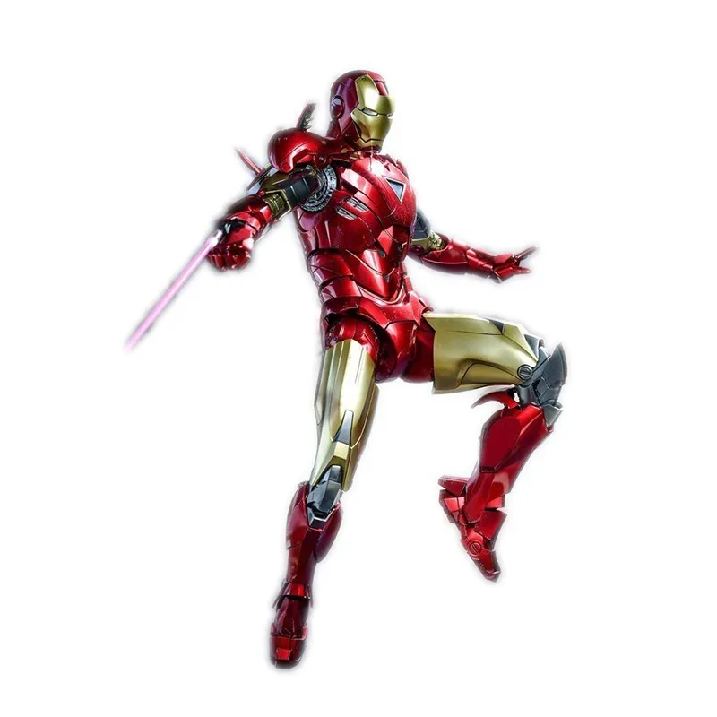 

HOTTOYS Mk6 1/6 30cm Iron Man alloy Movie Periphery The avengers action figures Model Joint Movable Figma Marvel legends