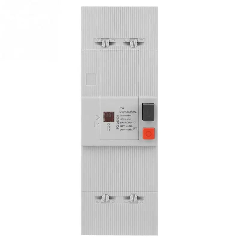 

10-30A 2 Pole 250V 50Hz/60Hz Low-voltage Circuit Breaker Air Switch