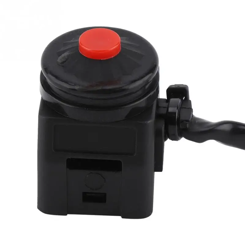 

12V 7/8" Light Weight Black Motorcycle Handlebar Engine Start Kill Switch Horn Flashlight Headlight Control ON/OFF