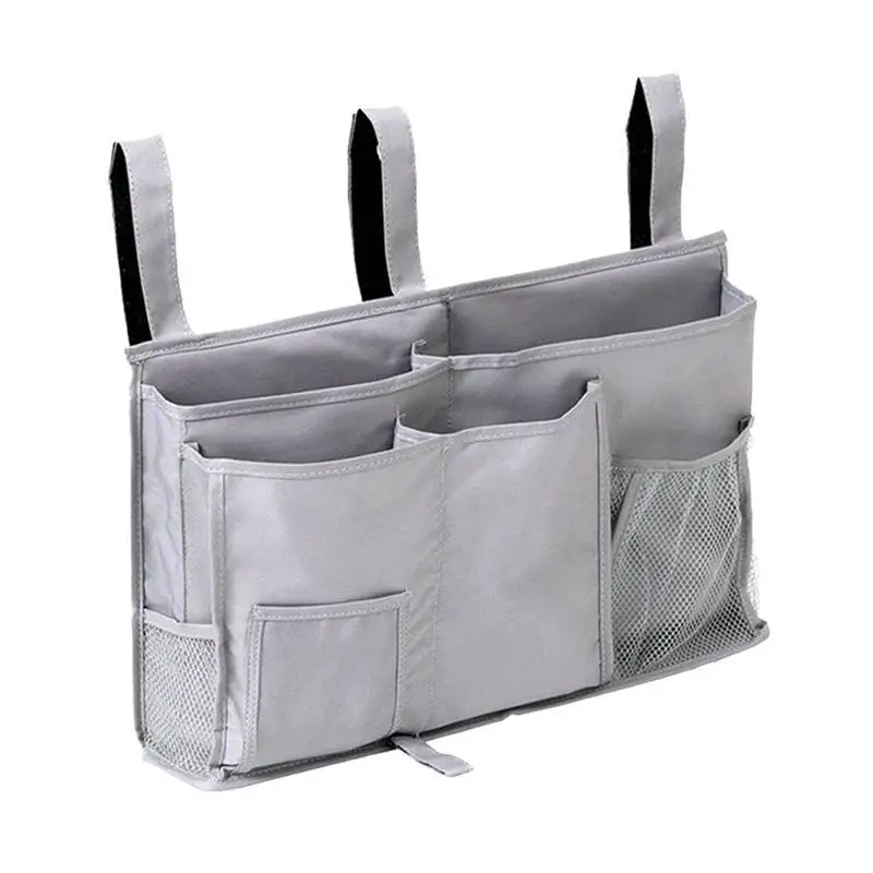 1 Pc Waterproof Oxford Fabric Durable Bedside Storage Bag Hanging