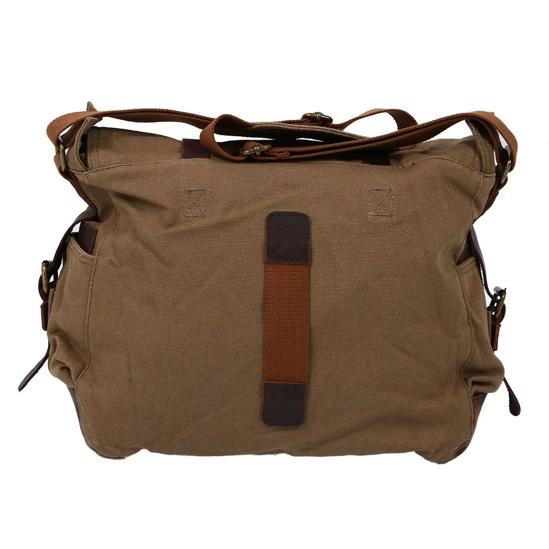 Messenger Bag School Shoulder Bag Men/'s Vintage Crossbody Satchel Canvas Leather