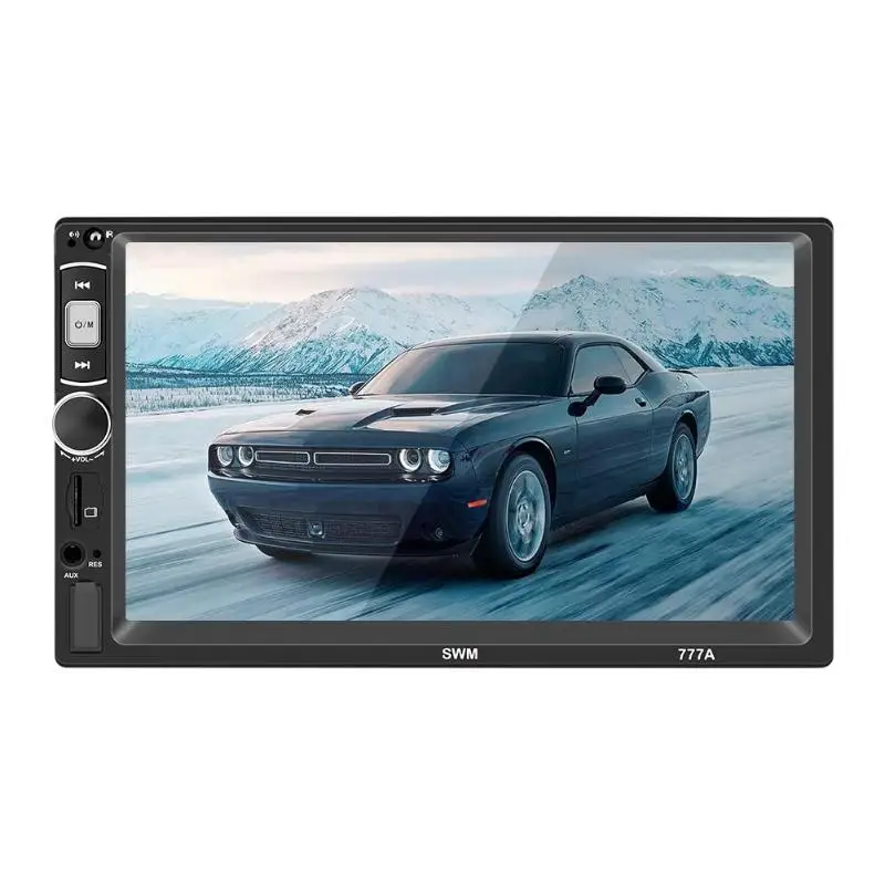 

777A 7 Inch Touch Screen 2Din Car Electronics Stereo Car MP5 Player FM Radio U Disk AUX BT4.0 Head Unit Car Video Players No Cam