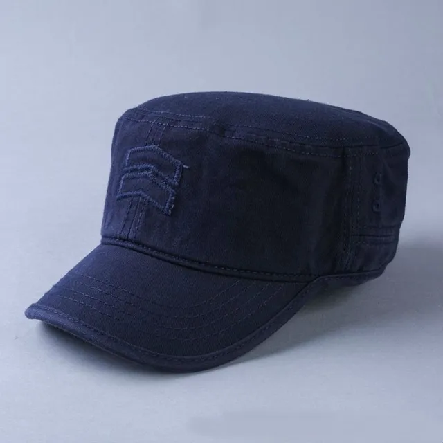Top Quality Cotton Army Hat Man Big Head Sun Hats Male Flat Top Cap Adult Casual Peaked Caps Men Plus Size Baseball Hat 56-63cm 3