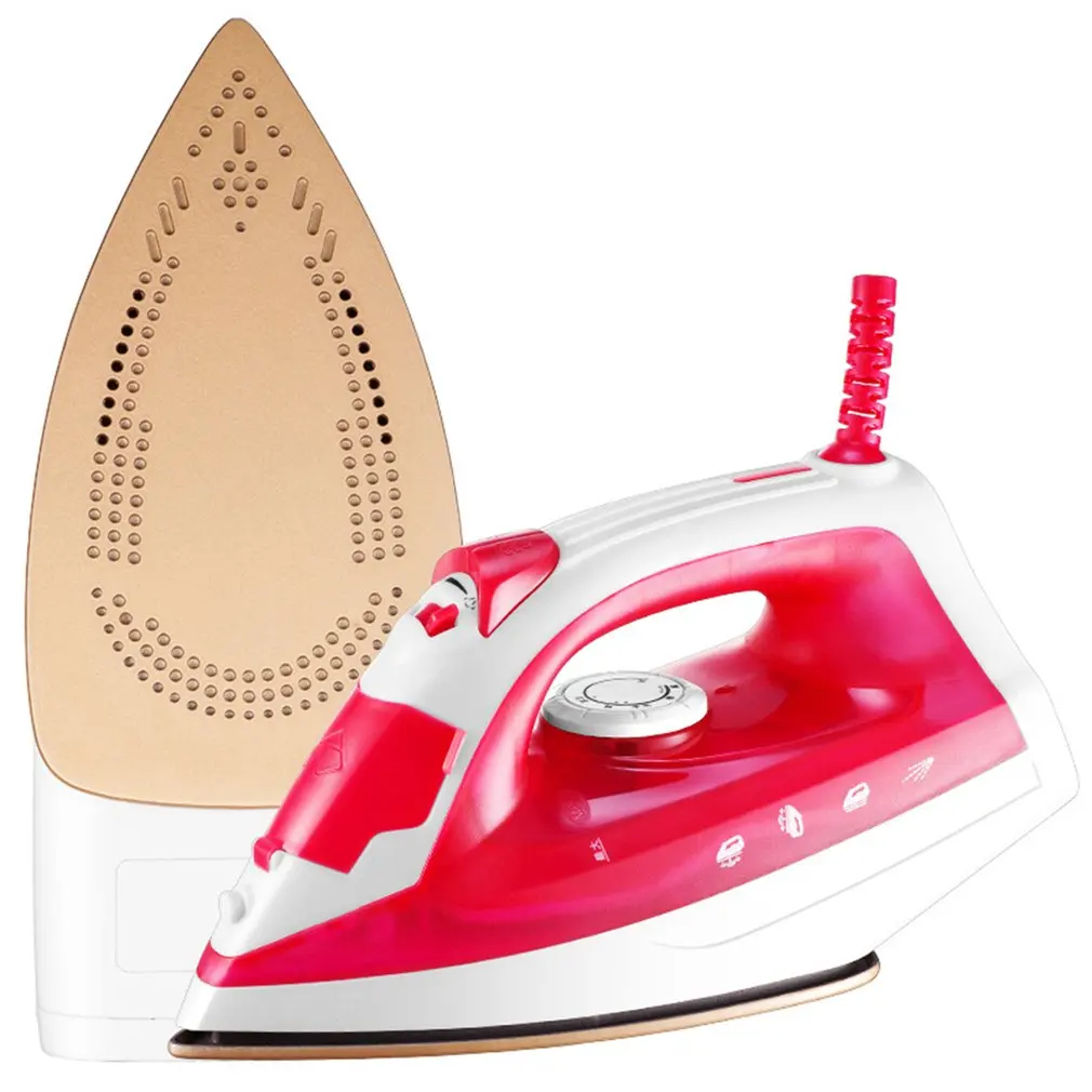 

1200w Mini Portable Electric Steam Iron For Clothes Multifunctional Adjustable Ceramic soleplate iron for ironing Sonifer