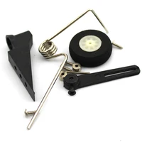 1 * RC Airplane Tail Whee Bracket 60-120 Size RC Airplane Tail Wheel Tailwheel Bracket Assembly Diameter 30mm