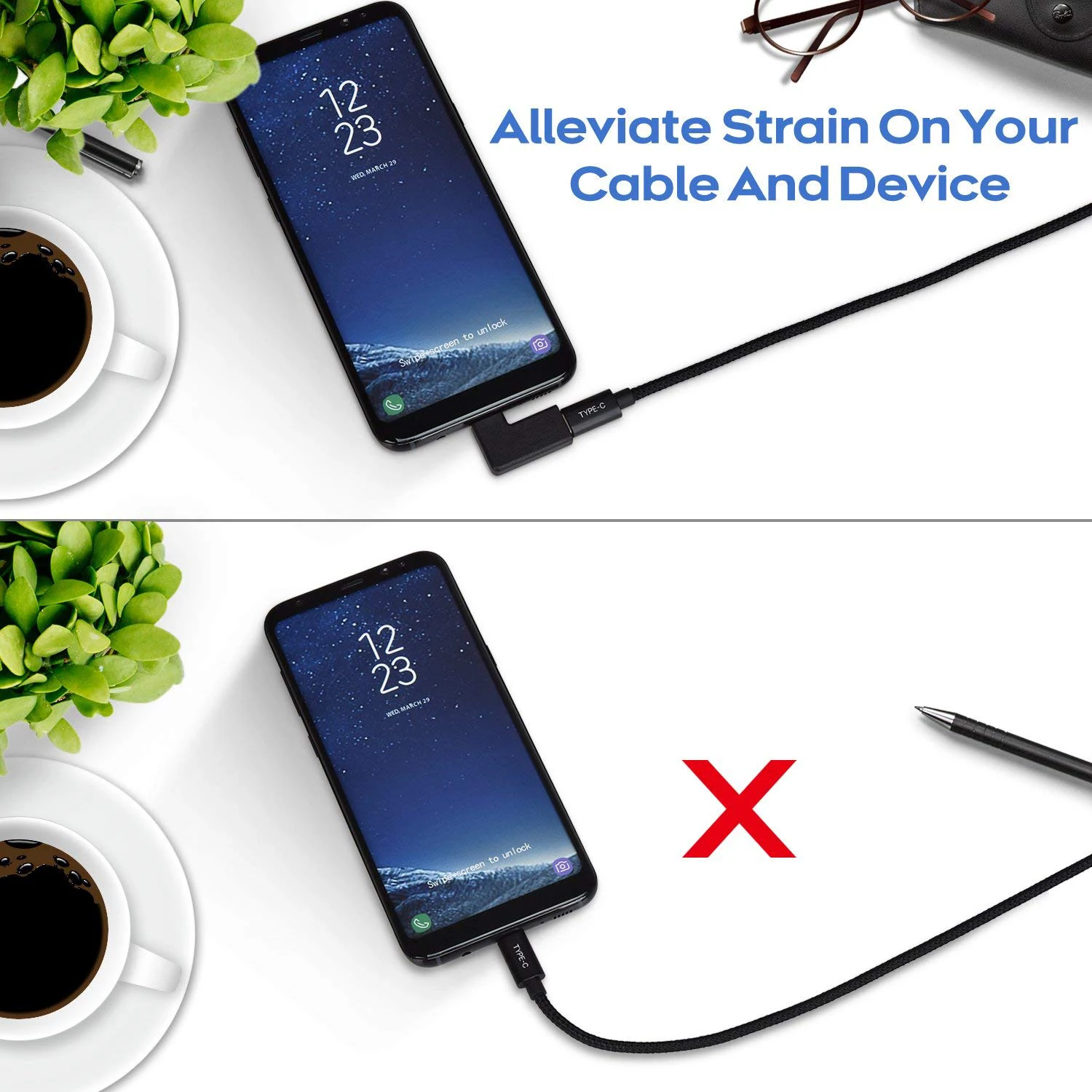 USB C мама к папа адаптер (2 Packs) 3 1 90 градусов Тип прямоугольный (черный)| |