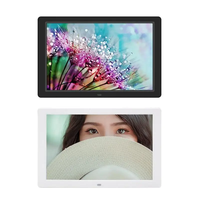 

1PC 12.1 Inch Digital Photo Frame HD 1280x800 LED Display Back-light Electronic Album Picture Music Video US Plug