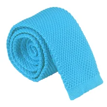 Новая плоская головка 5 см однотонная Вязаная Шерстяная Повседневная модная узкая версия галстук фабричная точка модная повседневная