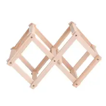 Классический деревянный красный винный шкаф 3 бутылки держатель крепление Кухня Бар Displa