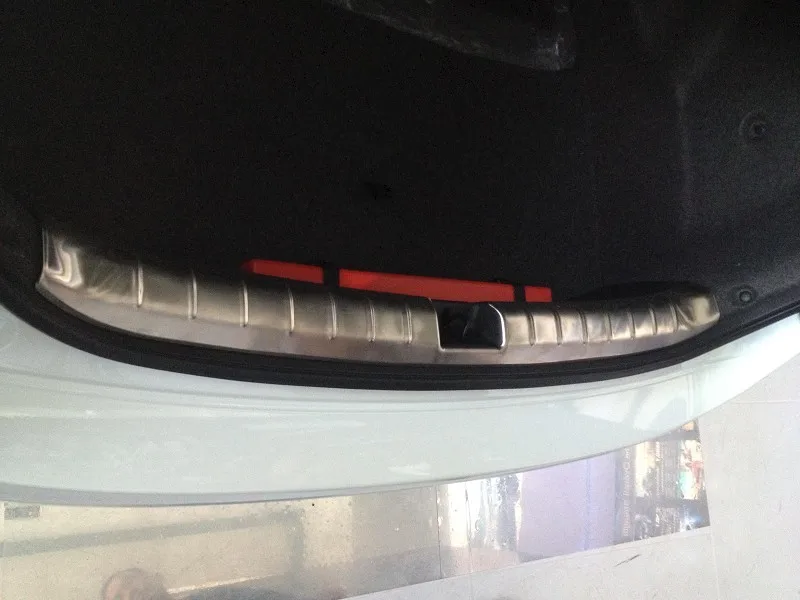 Для Honda Accord 2013 из нержавеющей стали внутренняя Накладка заднего бампера