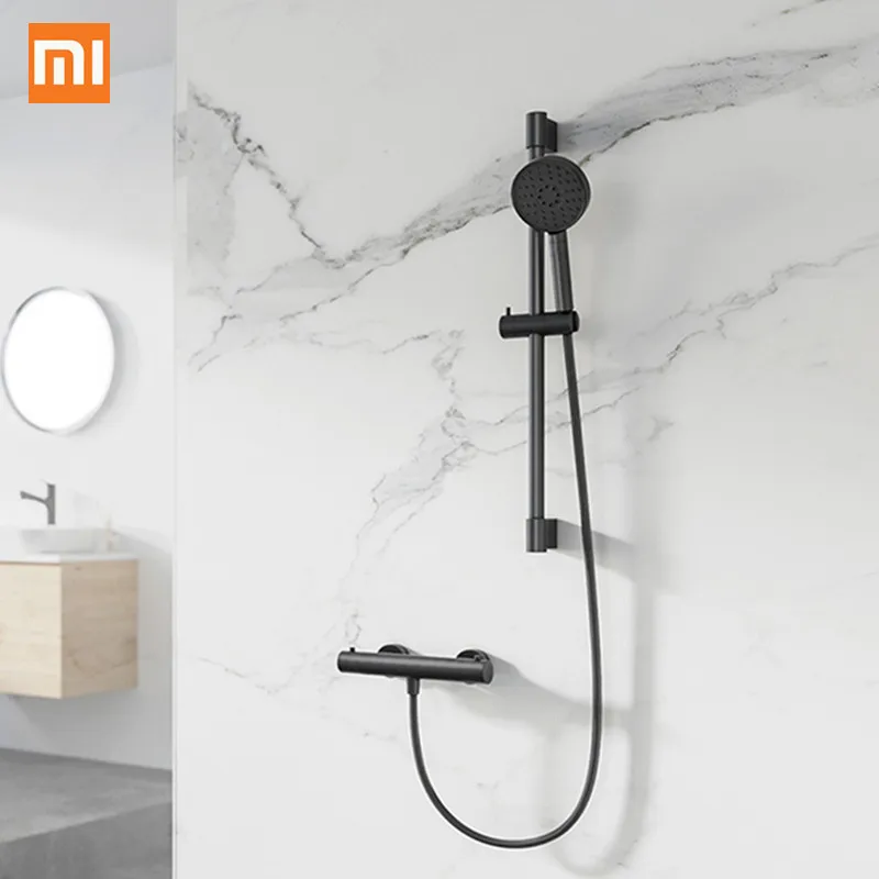 

11 Three Pray Pattern Single-Handed Button Rotatable Design Holding Shower Hose Lifting Lever From 11 Youpin