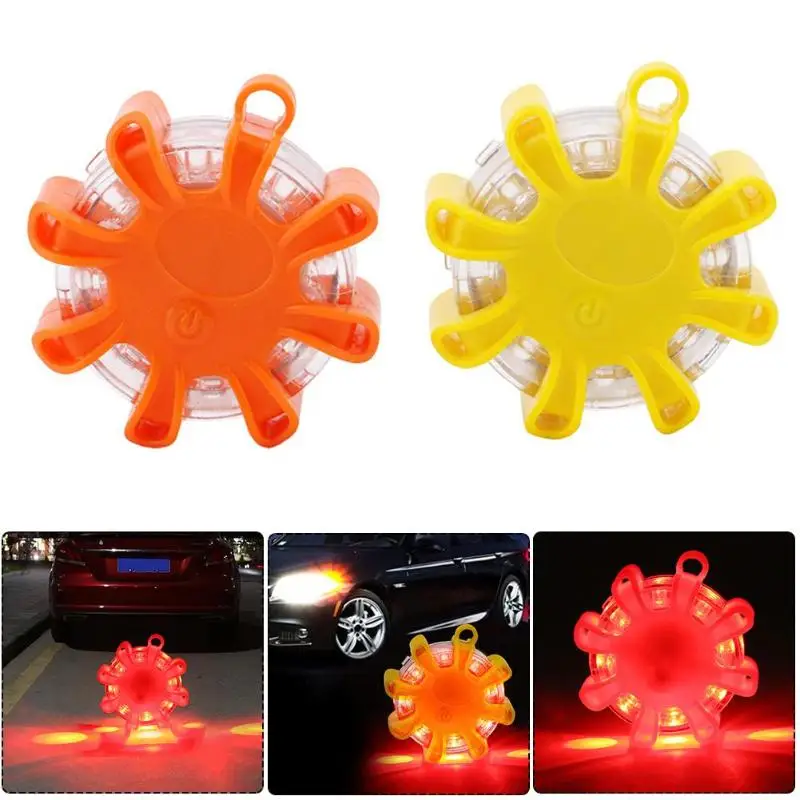 

Mini 8LED/16LED Flashing Warning Light Emergency Work Lights Magnetic Flashlight LED Lamps for Cars