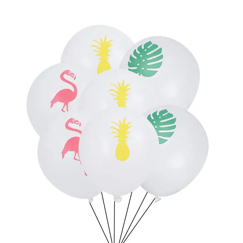 

15pcs Creative Fruit Falimogo Printing Latex Balloons Hawaii Summer Balloons Set Birthday Party Supplies Party Decoration